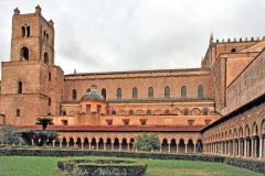 Monreale-Chiostro-e-Cattedrale